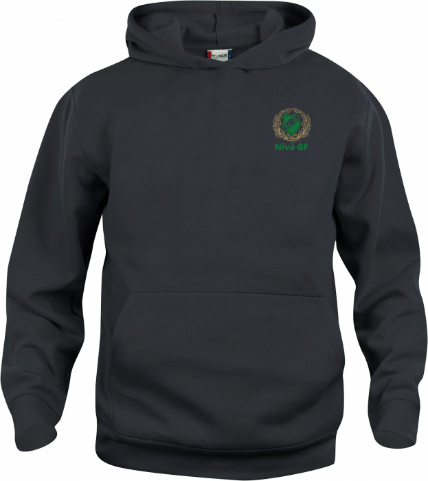 Clique - Nivå Gymnastik Cotton Hoodie Kids - Black