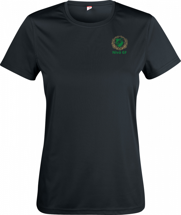 Clique - Nivå Gymnastik Polyester T-Shirt Women - Nero