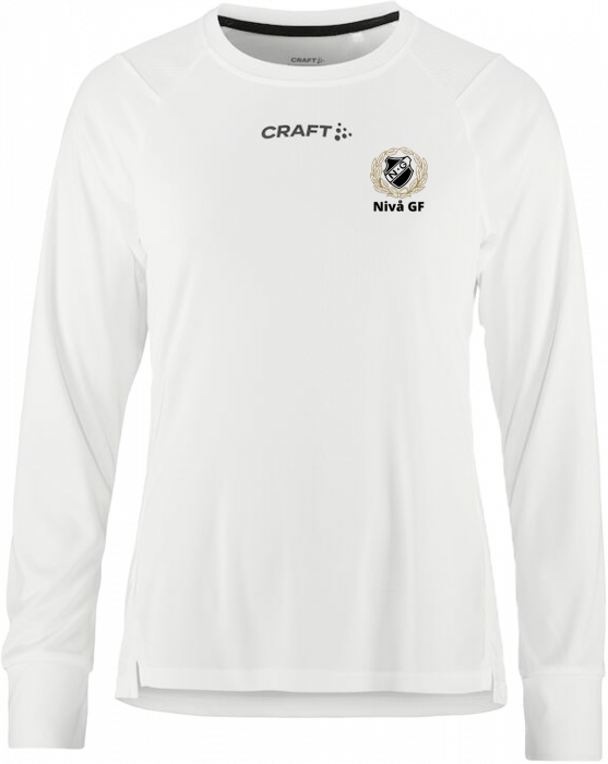 Craft - Nivå Gymnastik Long Sleeve T-Shirt Women - Vit