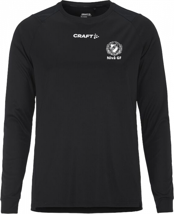 Craft - Nivå Gymnastik Long Sleeve T-Shirt Men - Zwart