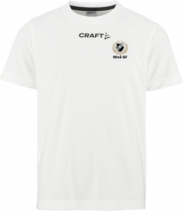 Craft - Nivå Gymnastik T-Shirt Kids - Wit