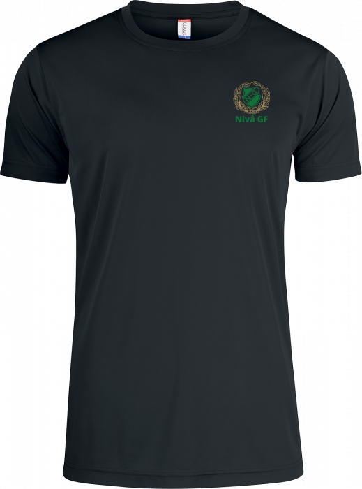 Clique - Nivå Gymnastik Polyester T-Shirt Børn - Sort